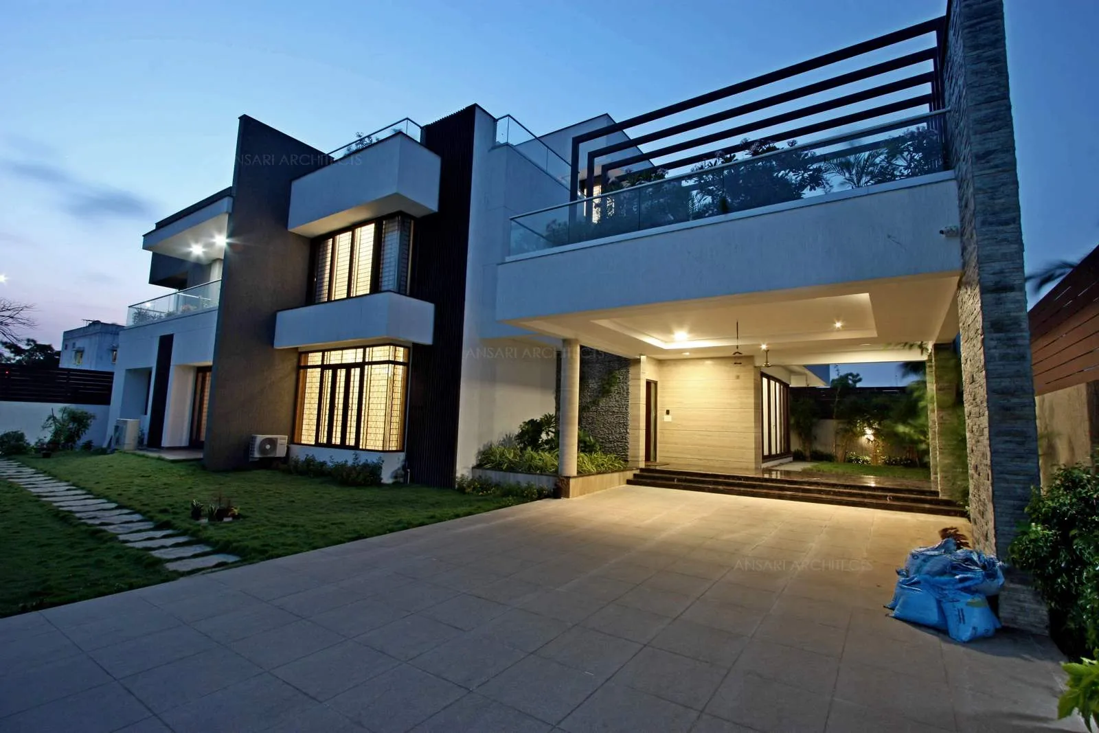 Pergolas reduce heat of the building and create a feeling of enclosure and also adds character to the building in a aesthetic manner.